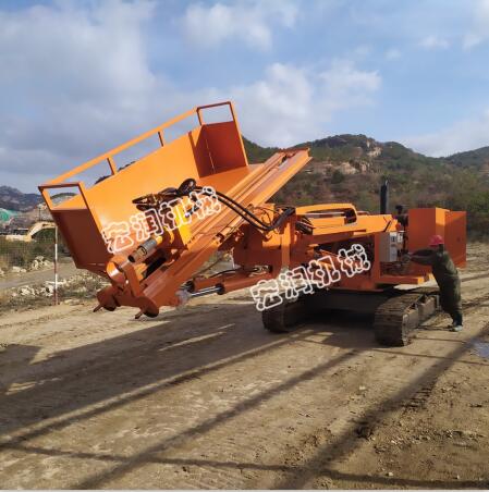 廠(chǎng)家可根據客戶(hù)要求定制輪式基坑護坡鉆機，履帶式錨固鉆機
